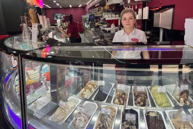 Monika Kraszewska, assistant manager of the branch in Commercial Road. Picture: Richard Lemmer