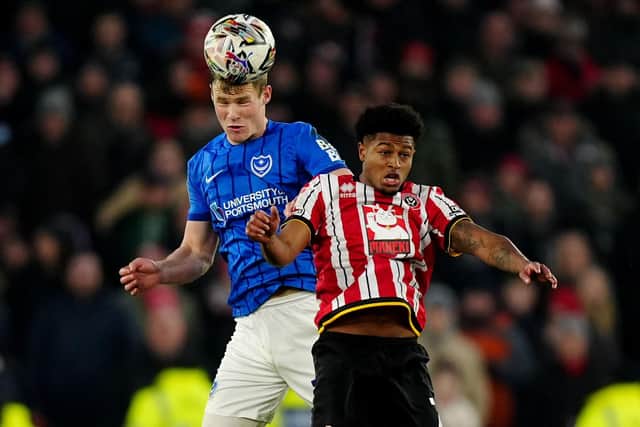 Rob Atkinson has made eight appearances for Pompey so far. Picture: Mike Egerton/PA Wire)