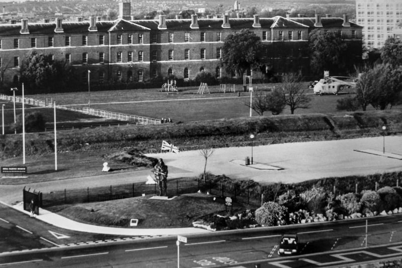 Royal Marines Museum Marine Barracks. New entrance to the museum 23rd January 1995