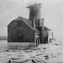 Langstone Mill. Here we see the redundant mill at the bottom of Langston High Street in 1895.