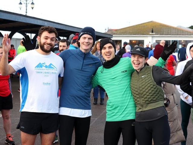 From left - Matt Smith, Ryan Whatling, Conrad Meagher and Jess Meagher. Photograph by Sam Stephenson