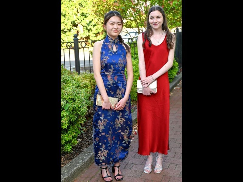 Tina Wang and Saffron Hunt