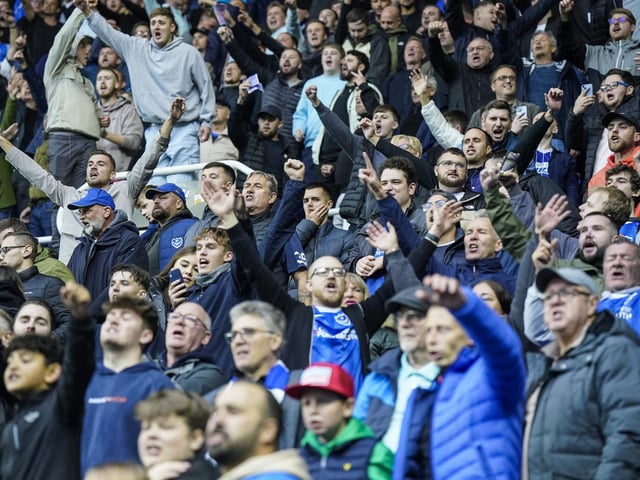 Pompey sold out their allocation of tickets for the trip to the Select Car Leasing Stadium