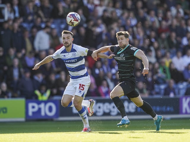 Queens Park Rangers defender Morgan Fox Callum Lang. Picture: Jason Brown/ProSportsImages