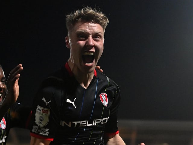 As revealed by The News, Pompey remain interested in Rotherham's Lindsay following their failed January pursuit. Danny Cowley is an admirer of the midfielder and could play him alongside Morrell if he gets his man,   Picture Bruce Rollinson