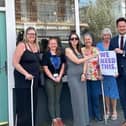 Portsmouth South MP Stephen Morgan met with stroke survivors earlier this year to discuss the closure of the city council's Stroke Recovery Service. Credit: Portsmouth Labour