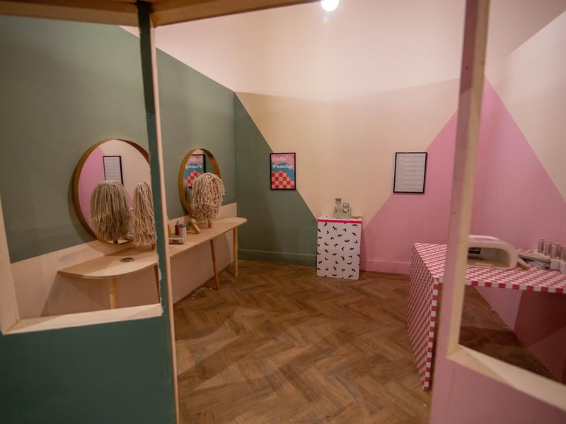 Pictured: One of the many rooms designed for small children
Picture: Habibur Rahman