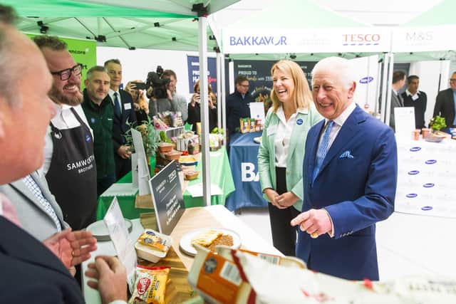 King Charles meeting with organisations involved in the Coronation Food Project