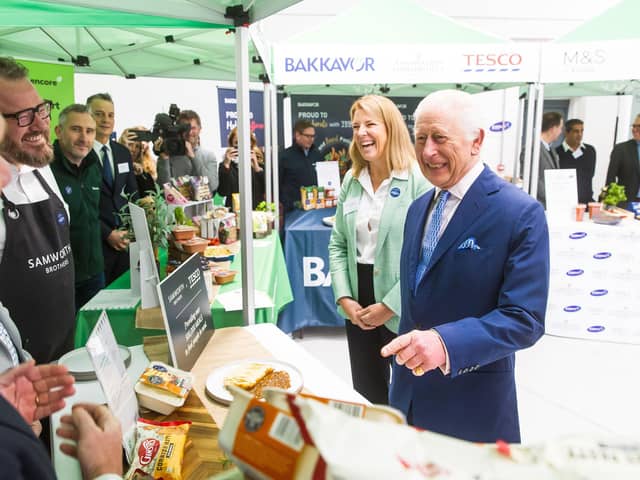 King Charles meeting with organisations involved in the Coronation Food Project