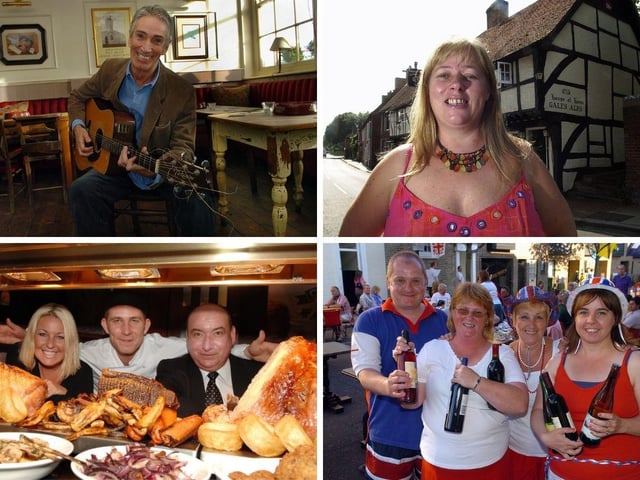 Scenes from pubs in and around Portsmouth in 2006