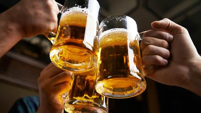 The government wants pubs to put calorie counts for pints on their pumps