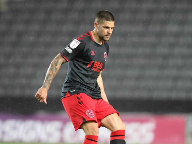 Current squad size: 22; Players under contract: Drew Baker, Danny Andrew, Barry Baggley, Chris Conn-Clarke, Callum Dolan, Josh Earl, David Harrington, Cian Hayes, Carl Johnston, Jay Lynch, Harvey Macadam, Jack Marriott, Stephen McMullan, Toto Nsiala, Promise Omochere, Phoenix Patterson, Junior Quitirna, Scott Robertson, Shaun Rooney, Jayden Stockley, Josh Vela, Brendan Wiredu.