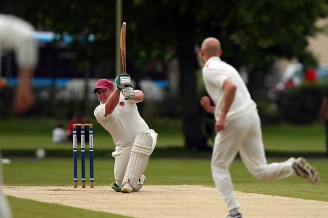 Andrew Galliers struck a century asHavant 2nds thrashed South Wilts 2nds. Picture by Chris Moorhouse.