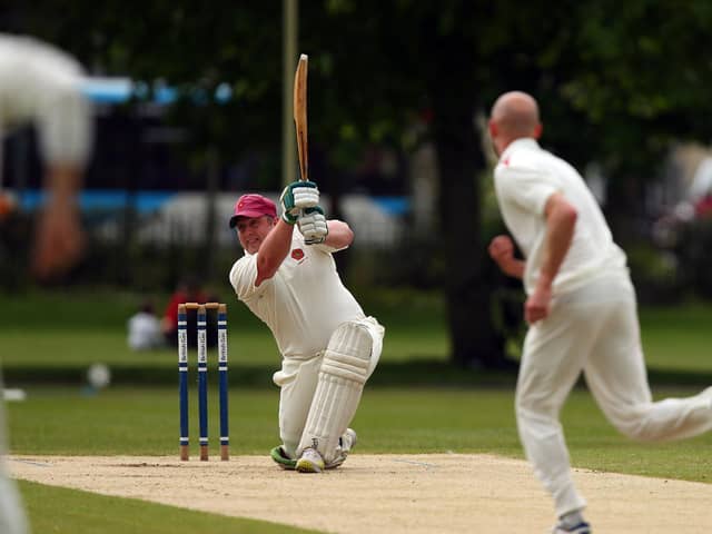 Andrew Galliers struck a century asHavant 2nds thrashed South Wilts 2nds. Picture by Chris Moorhouse.