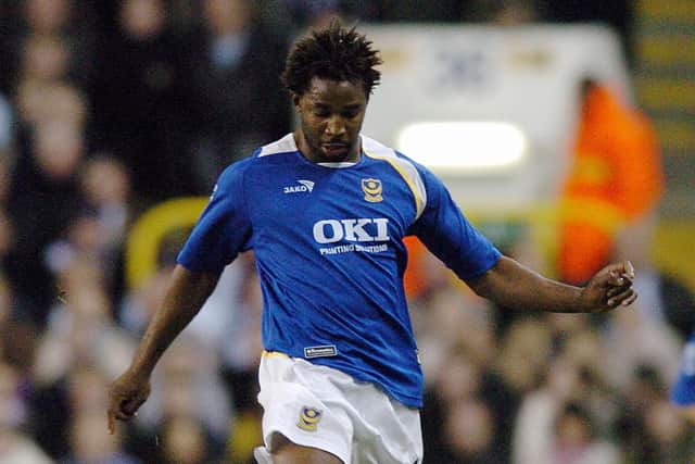 Vincent Pericard on the ball in 2005 against Spurs. Picutre: Matt Scott-Joynt