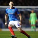Left-back Brandon Haunstrup left Fratton Park in the summer of 2020 in the hunt for regular first-team football. Picture: Joe Pepler