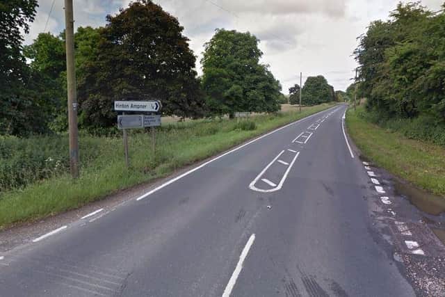 The incident took place on the A272 yesterday. Picture: Google Maps