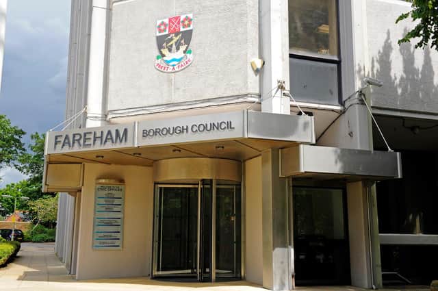 Fareham Borough Council offices in Civic Offices, Civic Way.