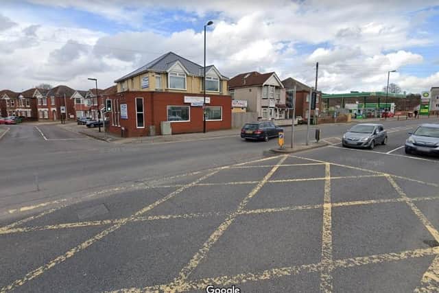 A 45-year-old woman was hit by an Audi at the junction on Bitterne Road West, in Southampton. Picture: Google Street View.