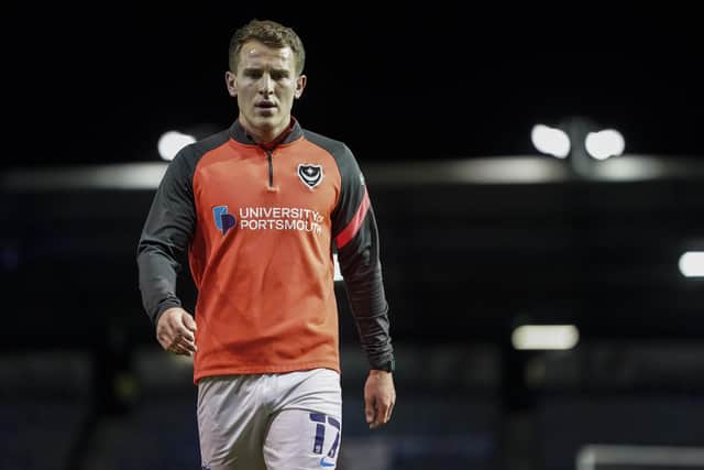 Bryn Morris has struggled for first-team involvement in Pompey's League One campaign in recent months. Picture: Jason Brown/ProSportsImages