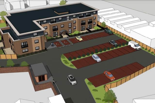 Visuals for 31 flats at 8 Brockhurst Road Gosport