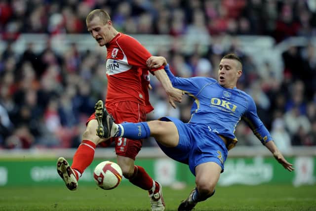 Sean Davis played just seven more times after leaving Pompey in the summer of 2009. Picture: Steve Reid