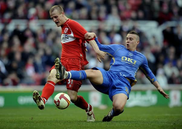 Sean Davis played just seven more times after leaving Pompey in the summer of 2009. Picture: Steve Reid