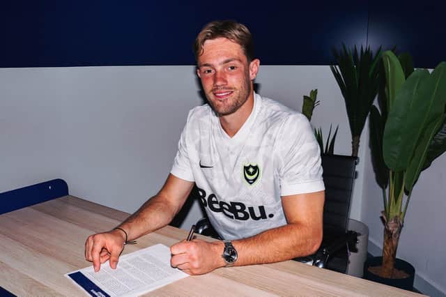 Goalkeeper Josef Bursik has been handed his Pompey debut at Ipswich.