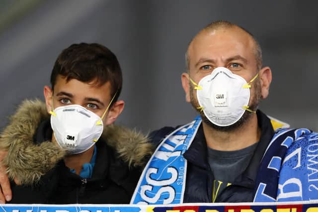 The coronavirus has had an impact on major sporting events across the globe. Now the Southern League has postponed matches until March 21 at the earliest. Picture: Michael Steele/Getty Images.