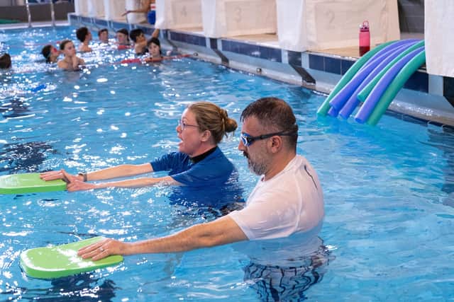 Jamal Hussan was inspired into the water, and now wants to encourage others through Swim England's #LoveSwimming campaign.