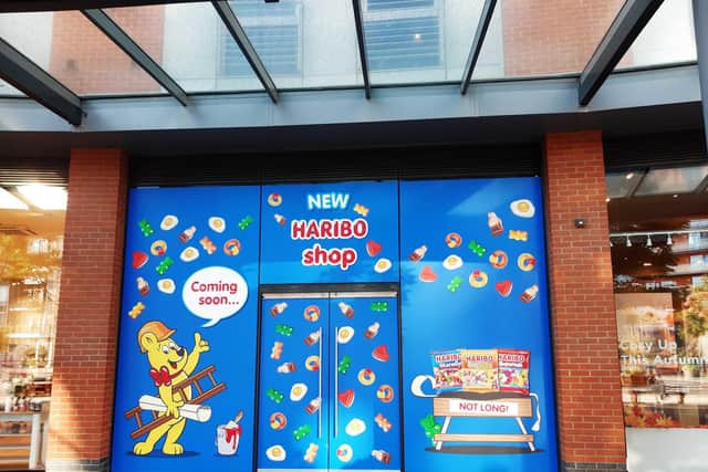Haribo is "coming soon" to Gunwharf Quays.