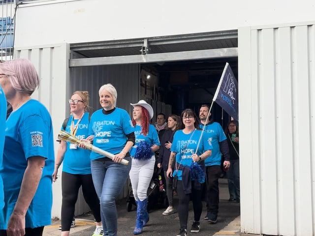 Baton of Hope walk