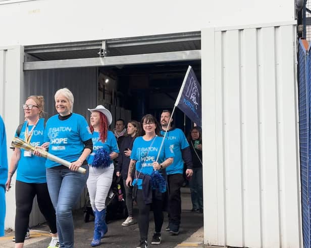 Baton of Hope walk