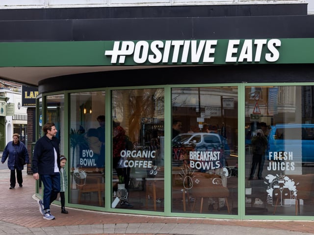 The new branch of Positive Eats on Palmerston Road. Picture: Mike Cooter (030224)