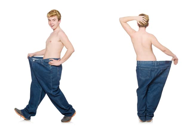 Alun Newman, he's skinny, tall and can't find clothes to fit him.