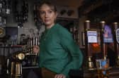 Rose Ayling-Ellis takes the lead role of Alison, a canteen worker who uses her lip-reading skills to help the police, in the new ITV drama Code of SIlence (Picture: Mammoth Screen/ITV)