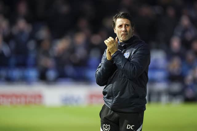 Pompey boss Danny Cowley. Picture: Jason Brown/ProSportsImages