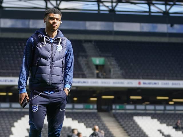 Dane Scarlett returned to Spurs following his season-long loan stay at Fratton Park. 