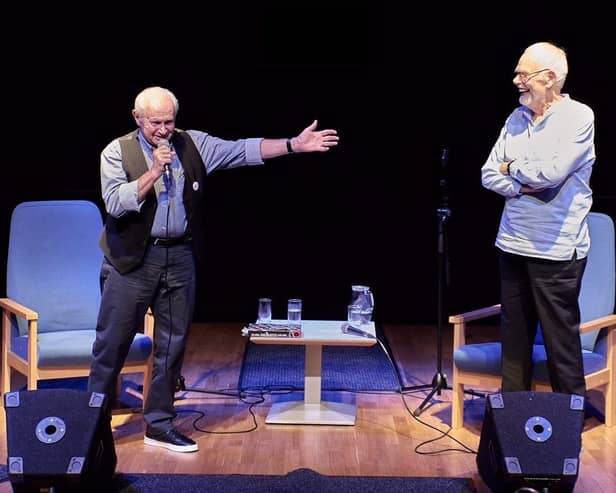 Colin Hall (left) and Bob Harris. Picture by Mark Tipping Photography