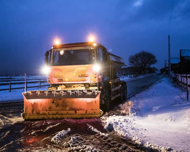 Streets Ahead said it would be out treating all priority gritting routes above 200m from 2am. Picture: Danny Lawson/PA Wire