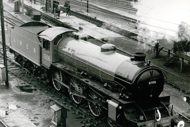 The Mayflower loco in LNER livery c.1980