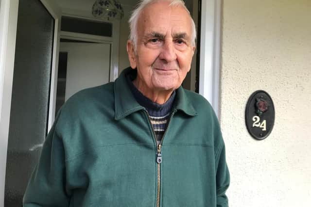 Les Rothery when he was living in Dorking. Picture: Supplied