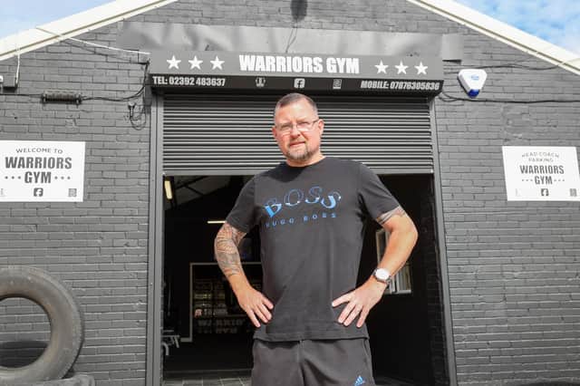 Brian Davidson has moved his Warriors Boxing Gym into new, larger premises on Downley Road, Havant
Photo by Alex Shute
