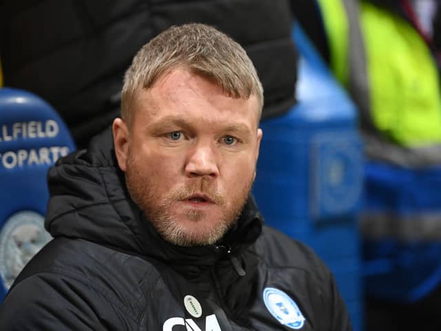 Former Peterborough and Hull boss Grant McCann is the new favourite among the bookies for the vacant head coach role at Pompey   Picture: Michael Regan/Getty Images