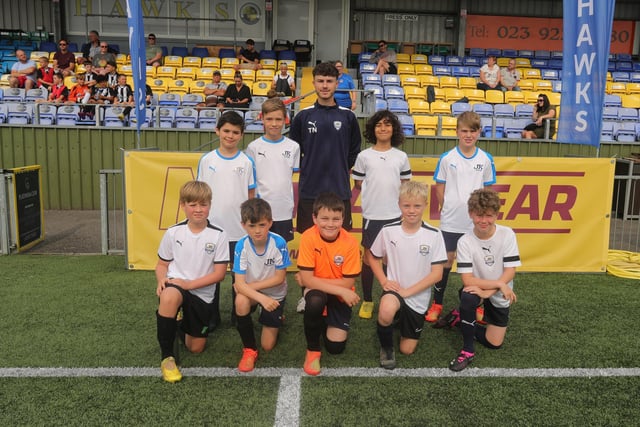 JK Academy Blue U11s at the Havant and Waterlooville Summer Tournament. Picture: Dave Haines