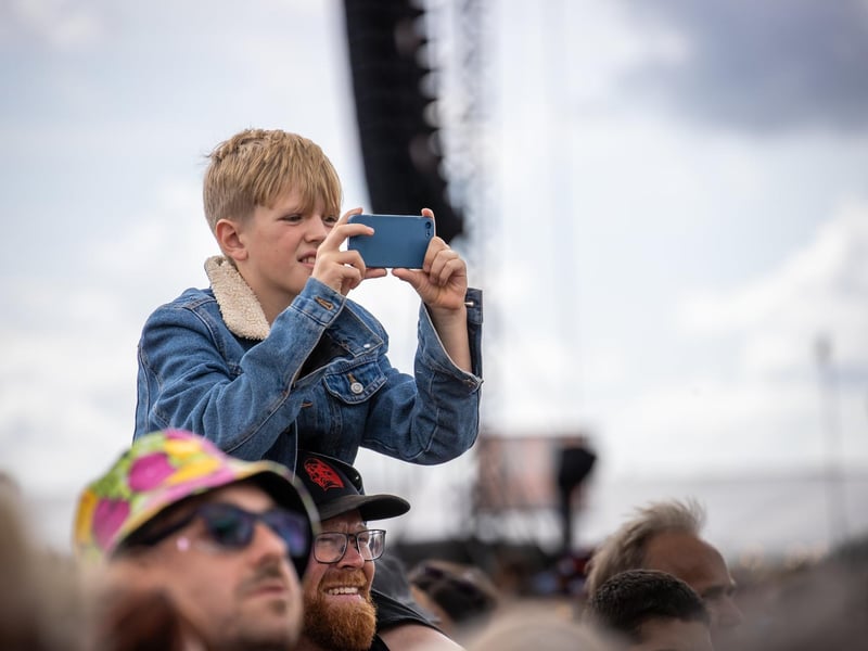 Natalie Imbruglia delighted her audience with her set. Photo by Alex Shute