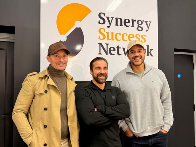 Current Synergy Success Network Directors. Left to Right: Paul Moody, Mark Legg & Joel Kirby.