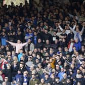 Pompey fans at Charlton on Saturday