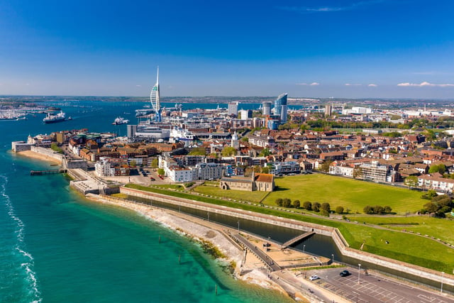 Portsmouth looks faultless from above in this picture taken by Michael Woods, of the family-run business Solent Sky Services. They're PFCO and fully insured commercial drone pilots.