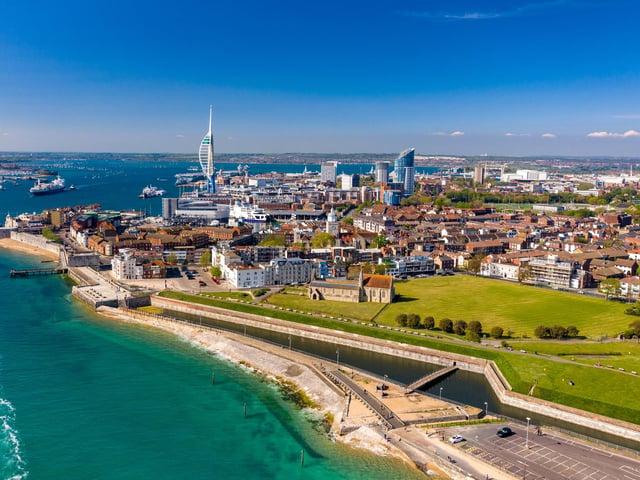 Portsmouth looks faultless from above in this picture taken by Michael Woods, of the family-run business Solent Sky Services. They're PFCO and fully insured commercial drone pilots.